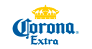 Corona beer mixed art and name logo