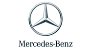 Mercedes Benz mixed art and name logo
